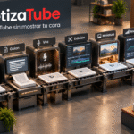 MonetizaTube y flujo de creación de canales de YouTube sin mostrar la cara