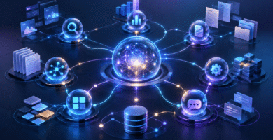 Sistema multiagente de inteligencia artificial coordinando datos, documentos y automatizaciones para el Diplomado IA Lab