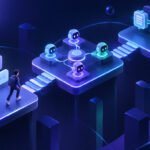 Recorrido visual desde la creación de prompts hasta la coordinación de agentes y flujos automatizados