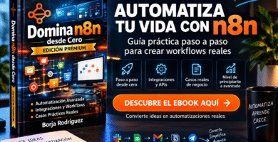 Portada del artículo Domina N8N desde Cero sobre automatización de flujos de trabajo