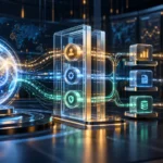 Núcleo de inteligencia artificial conectado a flujos empresariales mediante controles de permisos y auditoría