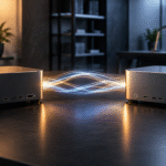 Dos equipos compactos conectados para ejecutar inteligencia artificial local