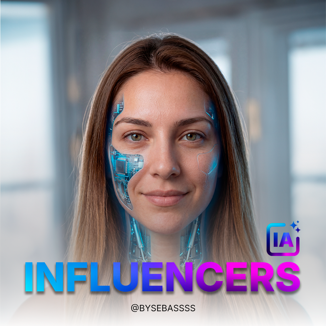 Portada del entrenamiento Influencers IA de Bysebas para crear influencers virtuales hiperrealistas con inteligencia artificial