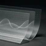 Concepto visual de una marca de agua invisible aplicada a textos generados por IA