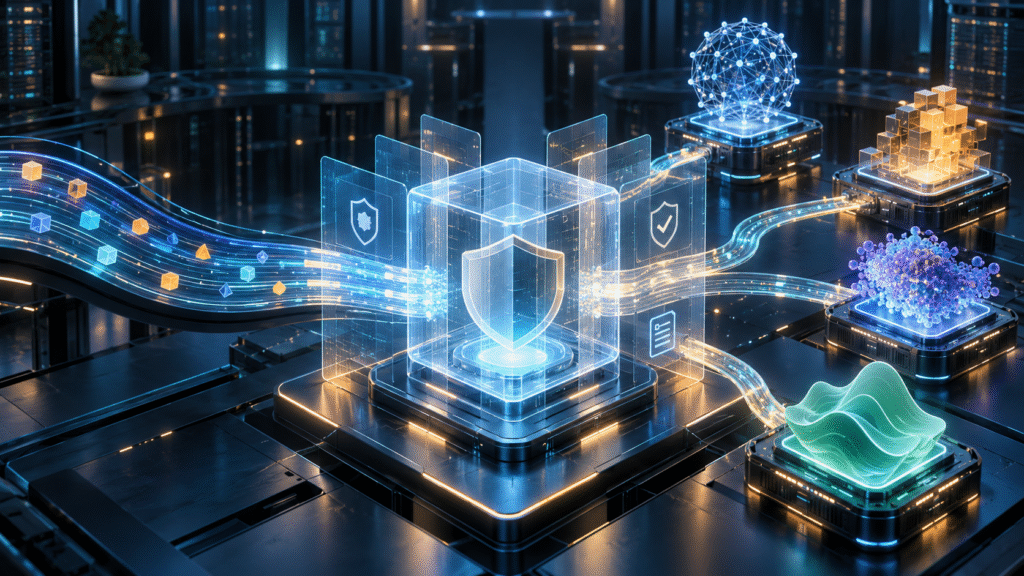 Pasarela de inteligencia artificial que enruta solicitudes entre varios modelos bajo controles de seguridad coherentes